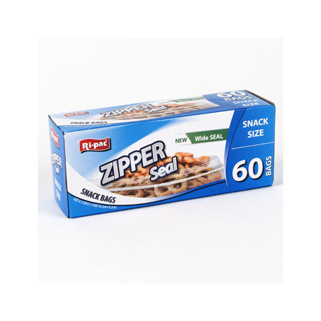 Zipper Seal Sandwich Storage Bags, 50 ct.