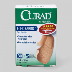 Fabirc Band-Aids, 30 ct