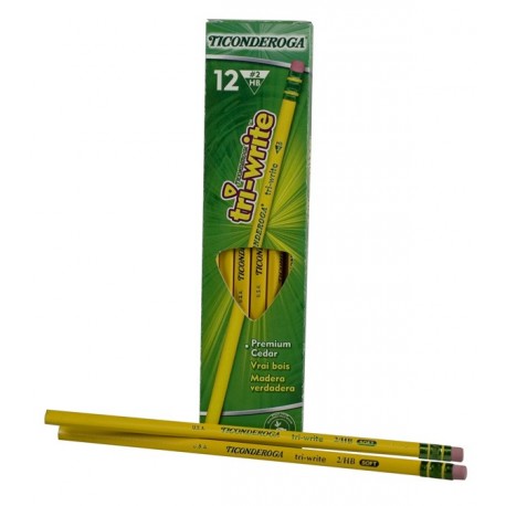 Ticonderoga Tri-Write Pencil, 12 ct