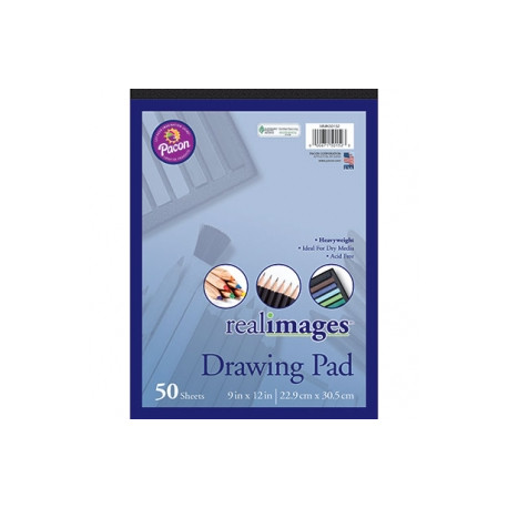 Drawing Pad, 9" x 12" 50 Sheets