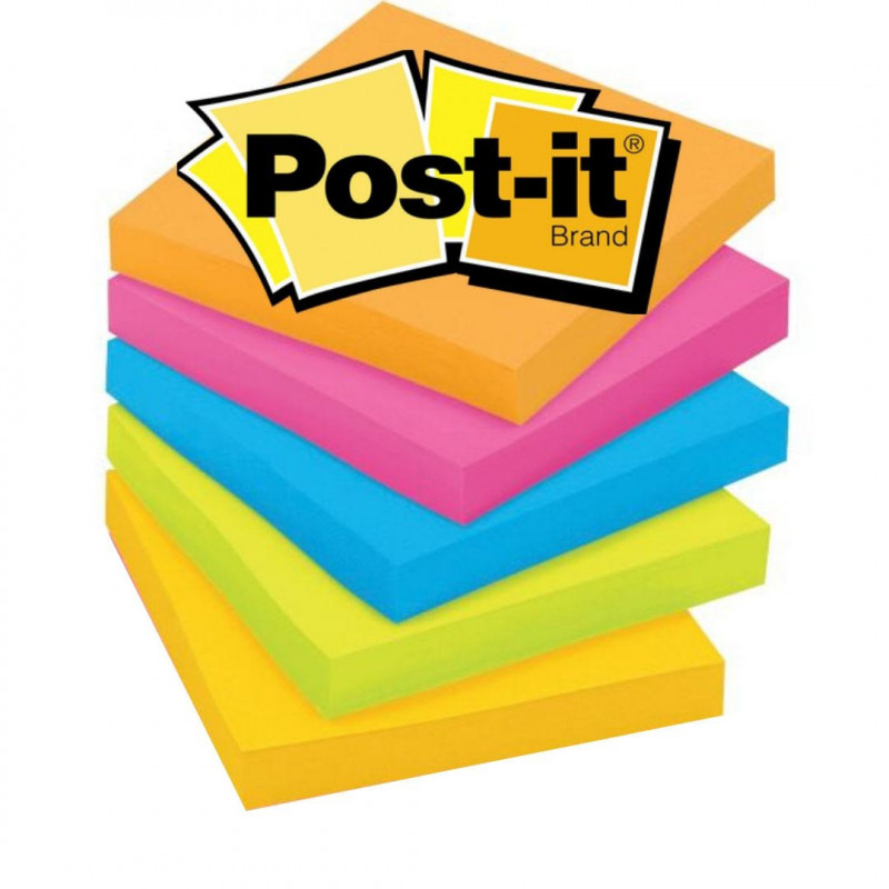Post-It Notes Assorted 5 count