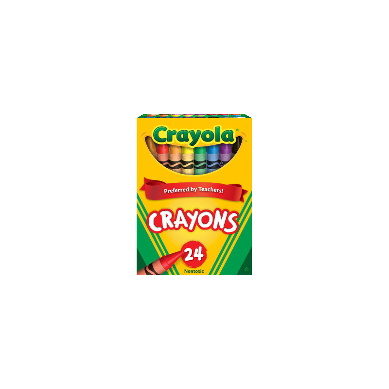 Crayola Regular Size Crayons 24 ct