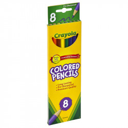 Crayola Colored Pencils, 8 ct