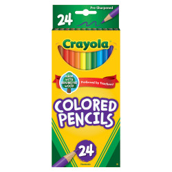 Crayola Colored Pencils, 24 ct