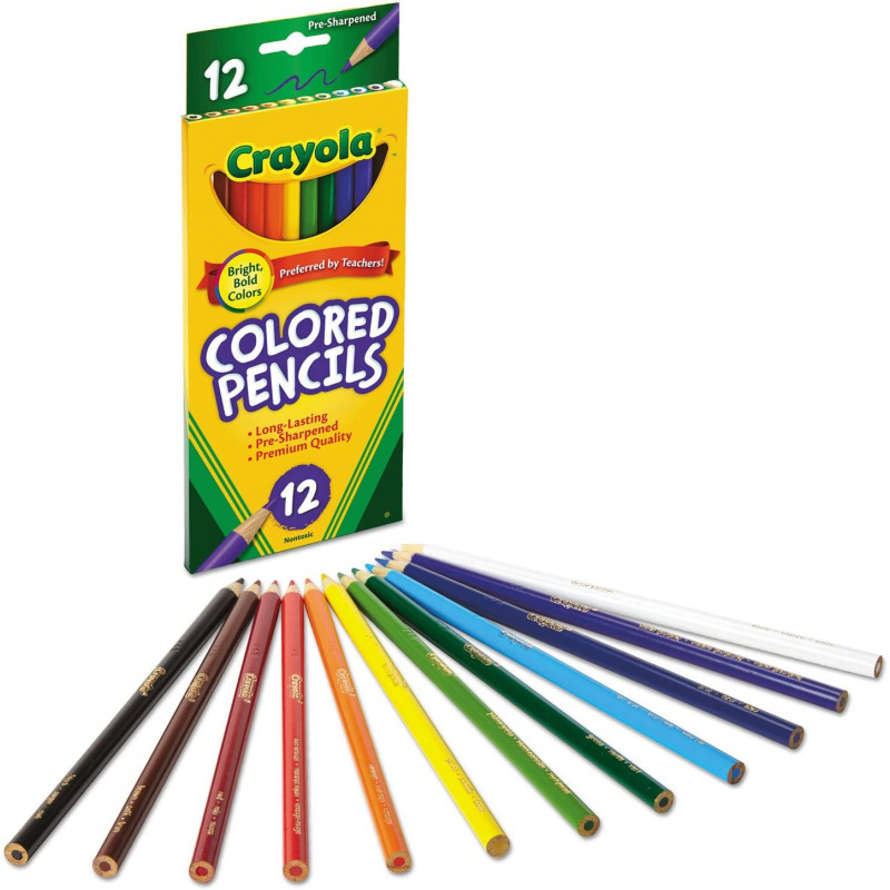 Crayola Colored Pencils, 12 ct