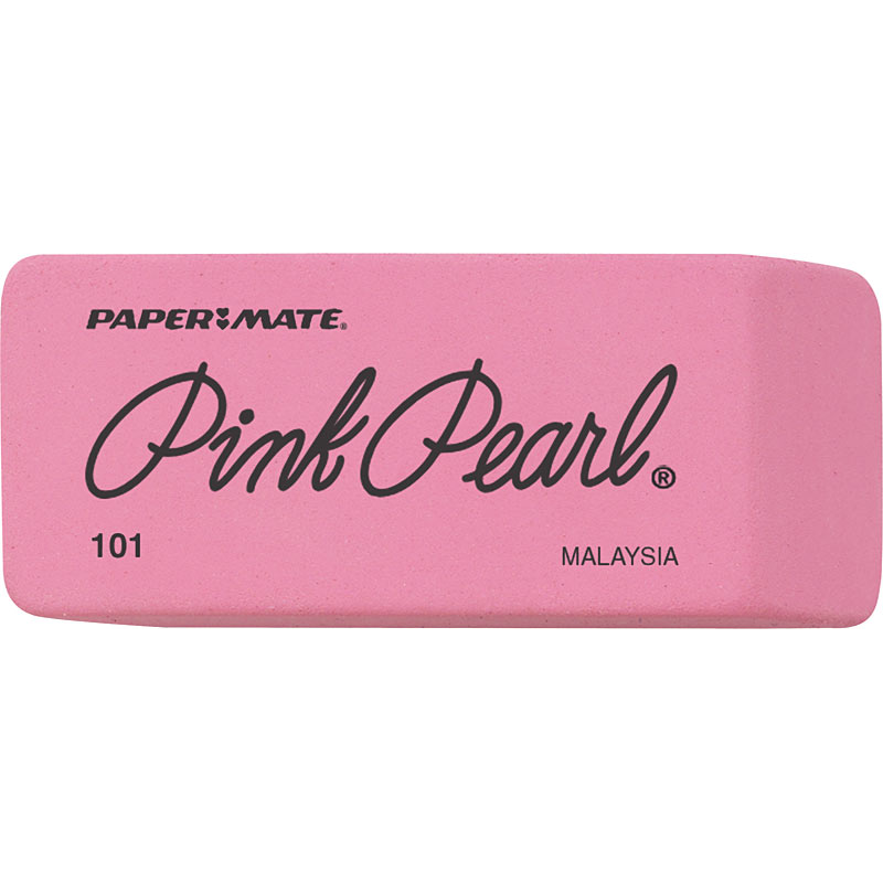 Pink Pearl Medium eraser each