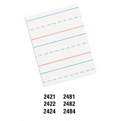Pacon Multi-Program Handwriting Paper, D'Nealian (1), 10 1/2" x 8", 1/2" long, Ream