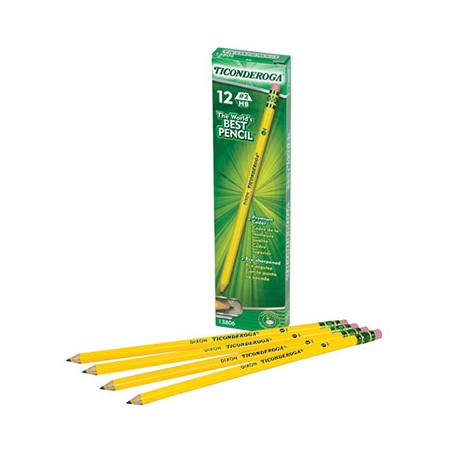 Number 2 pencils, Ticonderoga Pencils