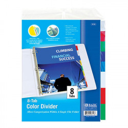 8 Tab Index Poly Dividers