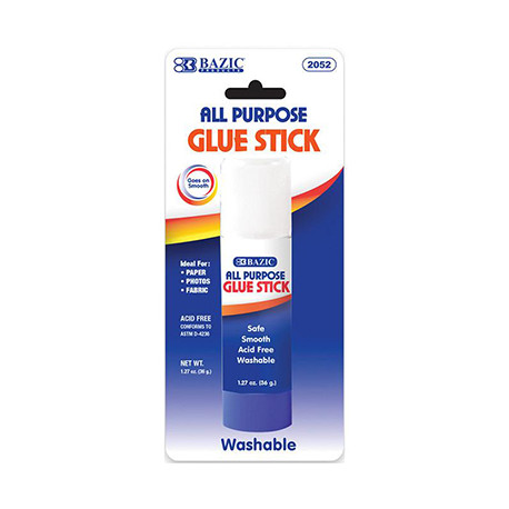 Clear 1.27 oz. Glue Stick