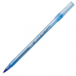 Bic Round Stick Pen Blue, Single