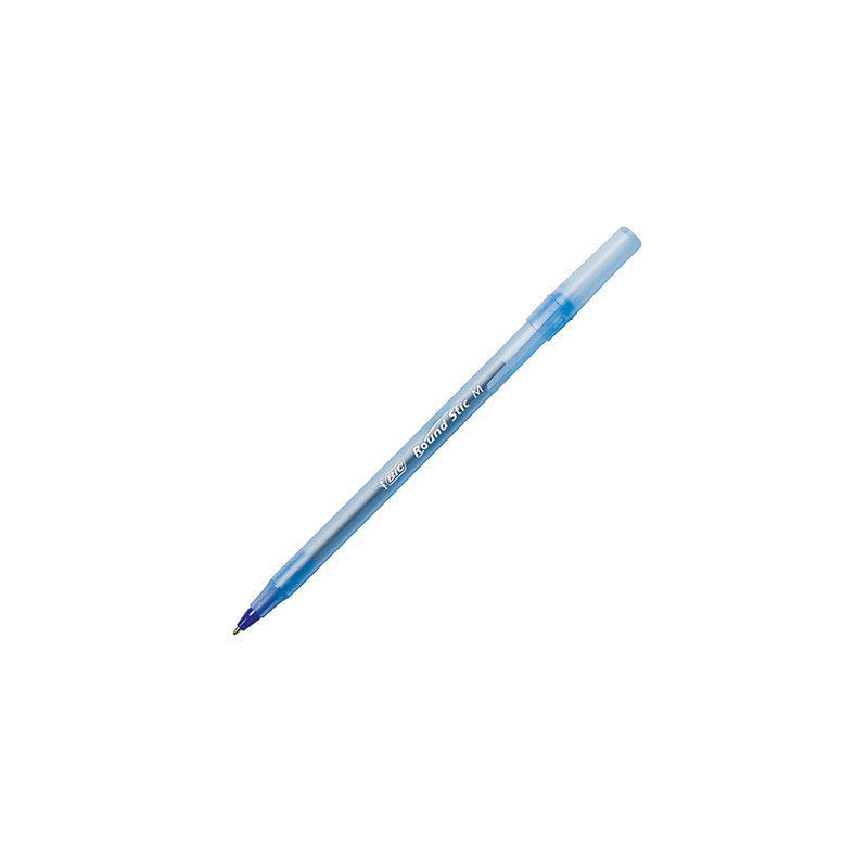 Bic Round Stick Pen Blue, Single
