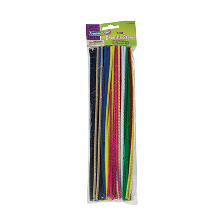 Assorted 4mm Chenille Stems