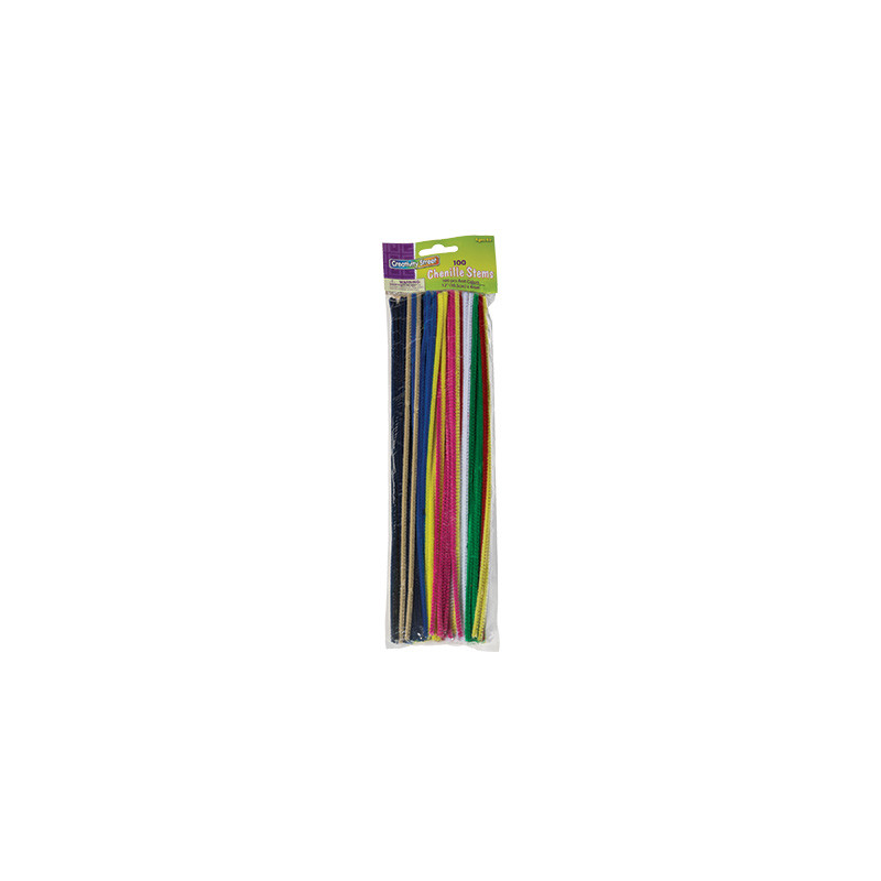 Assorted 4mm Chenille Stems